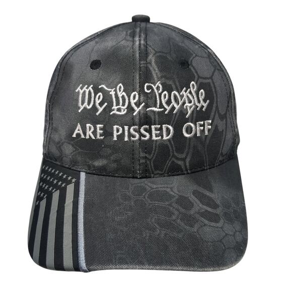 We The People Are Pissed Off Baseball Cap Multicolor OS Patriotic Outdoor Cap - Picture 1 of 10